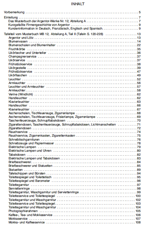 Argentor Musterbuch 12 Teil II